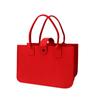 Bolsa de fieltro nueva en stock al por mayor bolsa de embalaje para regalo logotipo impreso publicidad empresarial reunión anual de empresa bolsa de fieltro