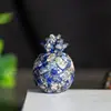 Adornos de Piña Dorada de Resina Rellena de Cristal Natural Mascota Fresca y Linda Decoraciones de Escritorio de Escritorio