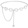 Colgante Metálico Atmosférico Transfronterizo Cadena para Cintura Accesorios para Mujer Nueva Moda Tendencia Cadena Corporal Chica Popular Cadena para Cinturón de Vestido