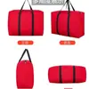 80# En Stock Bolsa grande de tela Oxford para mudanzas bolsa de viaje de color sólido bolsa de embalaje de tela gran capacidad almacenamiento bolsa de equipaje