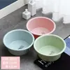 Bacia de Lavar Profunda Bacia de Plástico Doméstica Bacia para Artigos de Higiene Pessoal Bacia Pequena Média Grande Bacia para Lavar os Pés Bacia Espessa para Lavar Roupa Atacado