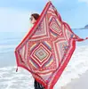 Lago Salado Chaka Noroeste Grande Turismo Estilo Étnico Bufanda Bufanda Nueva de Verano para Mujer Playa Marina Chal Protector Solar Delgado