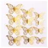 Pegatinas de Pared de Mariposas Huecas Mariposas de Papel Tridimensionales 3D Decoración de Boda Festival Amazonas Alas Opcionales Multicolor
