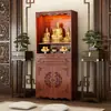 Mesa de Altar para Uso Doméstico, Nova Mesa de Hall de Entrada Estilo Chinês para Oferecer Incenso e Velas