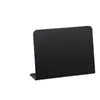 Mini quadro-negro plástico festa mesa display suporte casa L-shaped placa de mesa apagável etiqueta de preço