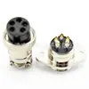 Enchufe de aviación GX16 2/3/4/5/6/7/8/9/10 enchufe de diamante conector M16