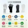 Guantes ceremoniales de hebilla de tres costillas de alta gama, guantes blancos de poliéster para inspección, guantes negros con joyas para recepción de actuaciones de fiesta