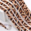Nuevo Tocado de Cinta con Estampado de Leopardo Accesorios para el Cabello Material Accesorios Cinta de Muñeca con Lazo Accesorios Cinta de Leopardo de Una Cara