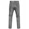 Pantalones Rectos de Cara Brillante para Hombre Transfronterizos Chaqueta Pantalones de Actuación Pantalones Prellis de Actuación en Escenario de Discoteca Europea y Americana