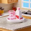 Micro Paisagem Criativa Fofa Gatinho Animal de Cozinha Caixa Surpresa Decoração Acessórios Mesa de Escritório Mini Enfeites