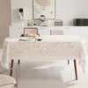 Mantel Estilo Lujo Ligero, Lavable, Impermeable, Resistente al Aceite, Nuevo Modelo 2025, Sensación de Alta Gama, Uso Doméstico, Mantel para Mesa de Café de Sala de Estar