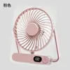 Nuevo ventilador de escritorio ultradelgado, recargable por USB, potente potencia de viento, se puede montar en la pared para uso en el hogar y la oficina, mini ventilador plegable silencioso