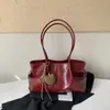 Bolso tote estilo retro Melard para mujer, colección de otoño, gran capacidad, casual, versátil para ir al trabajo, se puede llevar en la mano, al hombro o debajo del brazo