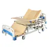 Cama de Hospitalización Multifuncional al por Mayor, Cama Reforzada con Respaldo Retráctil para Ancianos y Familia, Dispositivo de Ayuda para Pacientes Postrados en Cama, Cama Antiescaras
