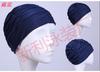 Gorro de natación al por mayor moda Corea del Sur gorro de natación plisado cómodo talla grande especial para aguas termales cabello largo gorro de tela con protección para los oídos