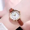 GEDI GEDI reloj retro redondo para mujer escala romana correa versátil para reloj de estudiante reloj de cuarzo para mujer al por mayor