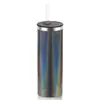 Taza Térmica Recta de Acero Inoxidable de 20 oz Más Vendida para Uso en Caliente y Frío, Directo del Fabricante, en Stock