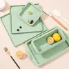 Molde de silicona de grado alimenticio transfronterizo para rollos de pastel de crepa largos, bandeja para hornear de silicona en capas para rellenos de mousse y gelatina