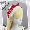 Sombrero Pequeño con Lazo de Encaje para Mujer, Nuevo Accesorio para el Cabello Lolita, Pinza para el Cabello, Tocado Oscuro Gótico, Estilo Lolita de Alta Resistencia