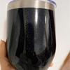 Venta Caliente de Amazon Taza de Huevo de 12oz Doble Capa Acero Inoxidable 304 Termo de Vacío Taza de Huevo en Forma de U de Plástico con Pintura en Spray