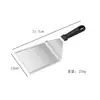 Amazon Ferramentas de Churrasco de Aço Inoxidável para Exterior Espátula de Churrasco Espátula de Grelha Espátula de Teppanyaki Conjunto de Camping Espátula para Alimentos
