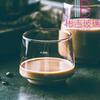 Copo de café de vidro prático, balança de vidro resistente ao calor para uso doméstico, xícara de café cappuccino, xícara de café para beber água