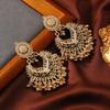 Pendientes Bohemios Étnicos Vintage de Alta Calidad para Mujer, Pendientes Largos Exagerados y Elegantes con Forma de Corazón Hueco y Diseño de Campana