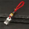 Moderna Caja Gahu Transparente Hueca de Cinabrio Wukong Colgante de Collar para Hombres y Mujeres, Joyería Que Se Puede Abrir para Guardar Artículos