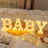 Luzes de Letras, Placas de Luz Digitais LED para Pedido de Casamento, Luzes Decorativas Românticas para Cena de Pedido de Casamento