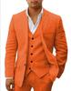 Traje de Impresión Digital de Dos Botones Traje de Tres Piezas Traje Personalizado Chaqueta Traje de Hombre