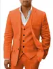 Fábrica de Origen Hecho a Medida Chaqueta de Traje para Hombre de Dos Botones con Estampado Digital Conjunto de Tres Piezas Tallas Grandes Venta al Por Mayor
