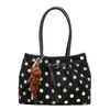 Bolso Tote de Gran Capacidad con Lunares de Moda Estilo Coreano para Mujer 2026 Nuevo Moderno Elegante para el Trabajo de un Solo Hombro de Mano Bolso Grande de Moda
