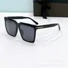 Gafas de Sol de Diseñador de Lujo Polarizadas Moda Unisex Gafas de Sol Cuadradas Retro Protección UV400 Retro Ft0764