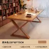 Escritorio de madera maciza, mesa grande multifuncional para sala de estar, mesa de comedor, banco de trabajo integrado, uso doméstico simple, mesa de lectura y estudio para padres e hijos
