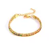 Pulsera de Acero de Titanio de Nuevo Estilo Europeo y Americano de Gama Alta, Versátil Joyería de Acero Inoxidable de Moda de Gama Alta Incrustada con Diamantes Simple Lujo Ligero Venta al por Mayor