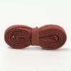 Cordones Planos de una Sola Capa de 8 mm para Zapatos Deportivos, Zapatos de Lona, Tenis, Cordones de Colores Blanco y Negro, Un Par