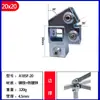 Conector de Fijación Rápido Galvanizado de Hierro Cuadrado 40*40mm para Tubo Cuadrado 25*25 Abrazadera de Fijación para Tubo de Acero Cuadrado Sin Soldadura Requerida