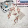 Bufanda de Seda Estilo Coreano Nueva, Cuadros Coloridos de Doble Cara, Bufanda Decorativa Versátil para Bolso/Corbata, Bufanda Souvenir, Cinta de Vino