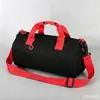 Bolsa Cilíndrica Viagem Bolsa Fitness Masculina Tecido Oxford Texturizado Bolsa de Bagagem Portátil Viagem Bolsa Transversal Leve Bolsa Esportiva