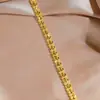 Pulsera Coreana de Doble Corazón de Venta Caliente Transfronteriza, Un Corazón y Una Mente, Oro Arena No Se Desvanece por Mucho Tiempo, Venta al por Mayor Caliente en Transmisiones en Vivo de Amazon
