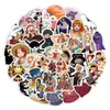 60 Piezas de Decoración de Animación One Piece Cuaderno Teléfono Móvil Tablet Equipaje Cuenta Manual Impermeable Pegatinas Transfronterizas Venta al por Mayor