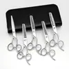 Tijeras de peluquería, Tijeras para cortar el pelo, Herramientas para cortar el pelo, Tijeras de peluquería, Juego especial de acero inoxidable para peluquería