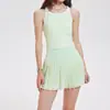 Chaleco deportivo antichoque con forma de I y anti-caída transfronterizo para mujer, sujetador integrado, conjunto de ropa para correr y yoga para verano