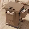 Cesta de Lavandería Hogar Cesta de Almacenamiento de Ropa Sucia Baño Cesta de Lavandería Dormitorio Cesta de Almacenamiento de Artículos Varios Puerta de Entrada Trasera Cesta para Ropa Sucia