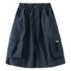 Shorts Cargo Deportivos de Verano de Moda para Niños 2026 Nuevo Estilo para Niños Mayores, Pantalones Sueltos Finos para Niños