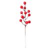 Bayas de Acebo Artificiales y Semillas de Acacia para Decoraciones de Boda, Follaje Falso para Prosperidad y Celebración