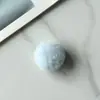 Bolas de Pelo de Coelho Rex Sintético 3cm4cm Feitas à Mão DIY Bola de Pelúcia Joia Chaveiro Pingente de Bolsa Acessórios para Roupas Sapatos e Chapéus