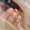 Nuevos Pendientes de Aro en Forma de C Semicírculo Gota de Agua de Moda 2026 para Mujer, Estilo Minimalista Único, Diseño Fresco y Sencillo, Pendientes Pequeños Populares