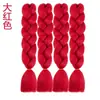 Peluca trenza sucia Hip Hop Color Africano Cabello trenzado alta temperatura peluca trenza sucia chica anime banda para el pelo degradado Cabello Seda