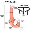 Estimulador Sincrónico Multifrecuencia Recargable de Silicona Pura Doble Cabeza Manos Libres Palo de Tracción para Adultos para Hombres y Mujeres
